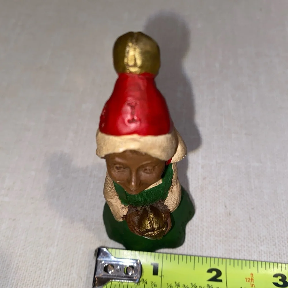 Vintage Tom Clark 1986  I‎ Jingle Lady Christmas Figurine Decoration